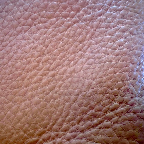 Hobo Apricot Brown Leather Bucket Bag - Picture 9 of 9